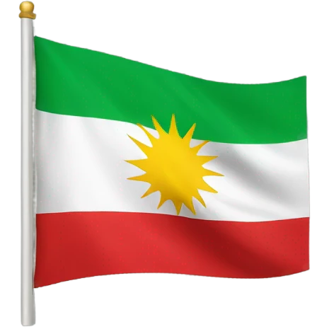 Kurdistan flag emoji