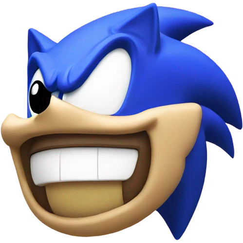 sonic  emoji