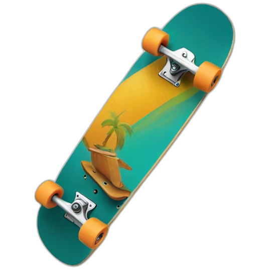 Skateboard emoji