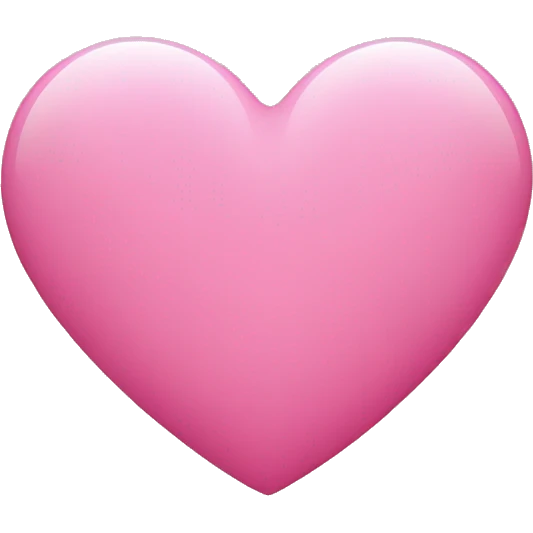 Pink heart emoji