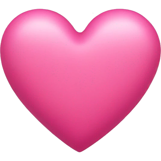 Pink heart emoji