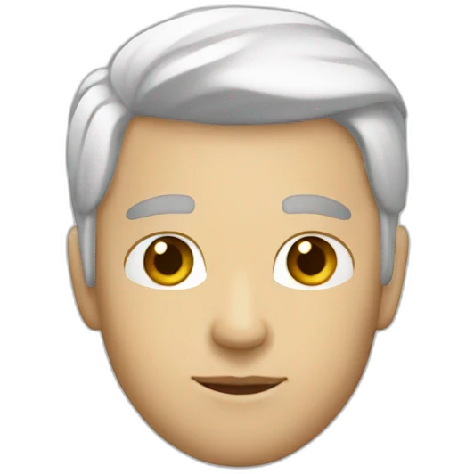 white modern adventurer emoji