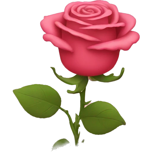 rose toy emoji