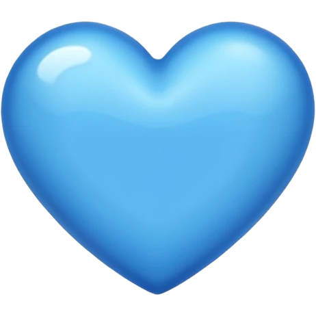 blue heart emoji
