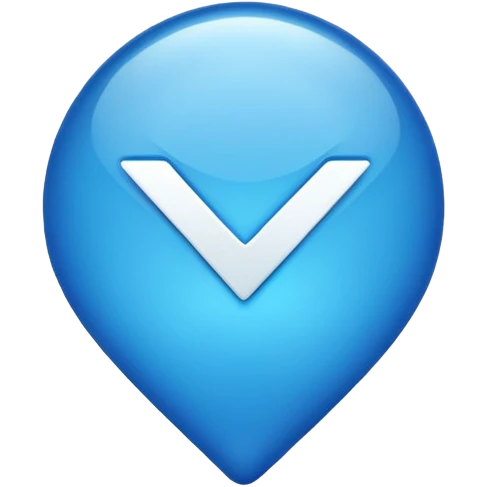 Blue Verify emoji emoji