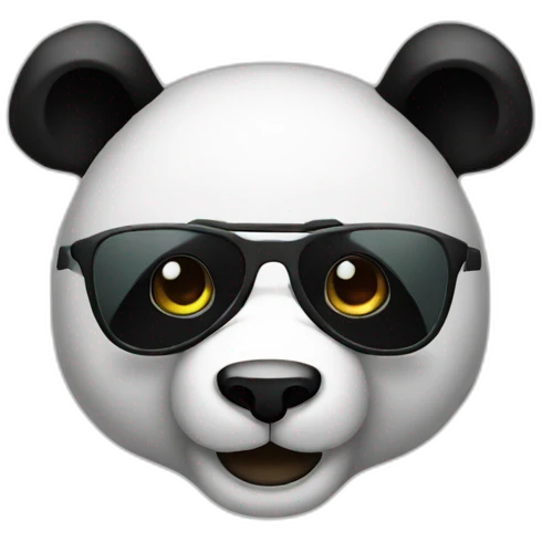 Hacker panda emoji