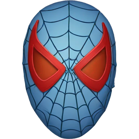 Spiderman mask emoji