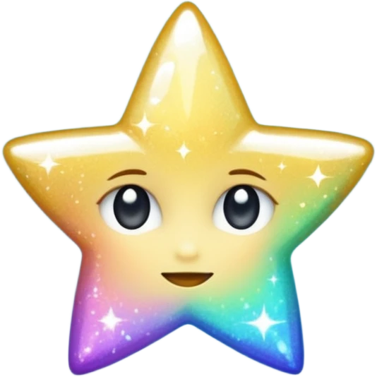 emoji like stardust sparkles for decoration emoji