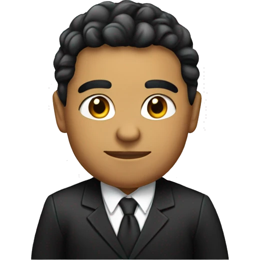 Māori in a suit emoji
