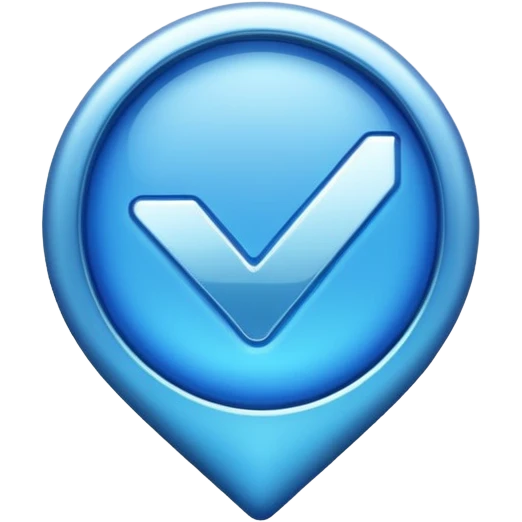 Verified blue tick emoji