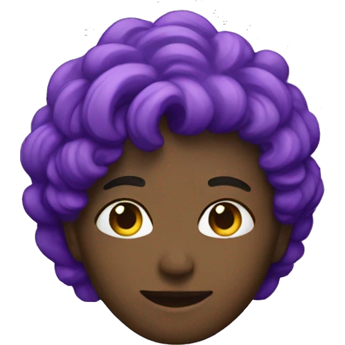 Aesthetic purple  emoji