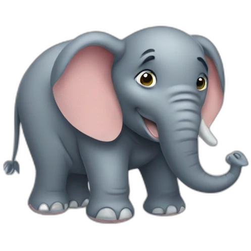 crying elephant emoji