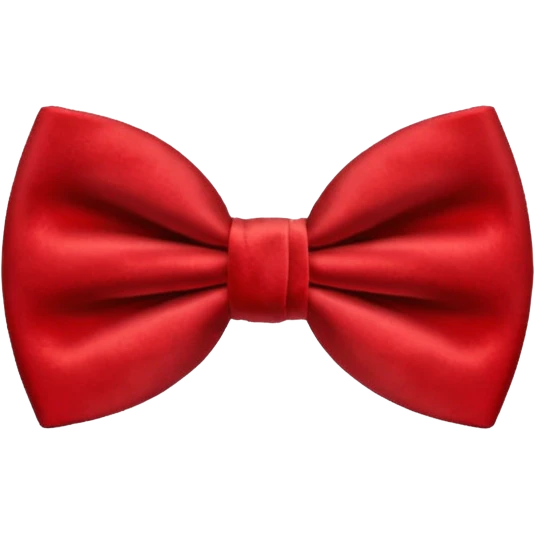 Papillon morbido rosso emoji