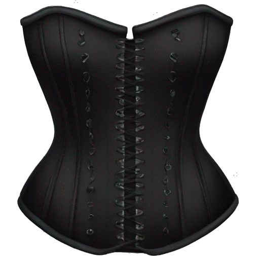 Black corset  emoji