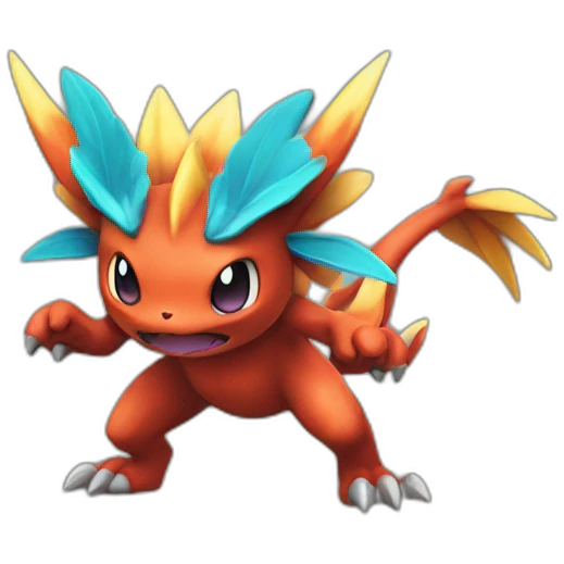 Pokemon dracaufeu emoji