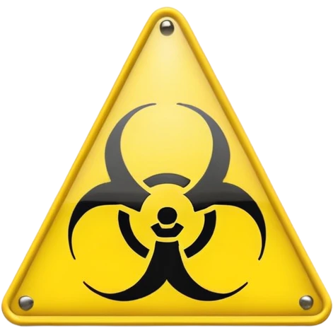 
chemical weapons sign emoji