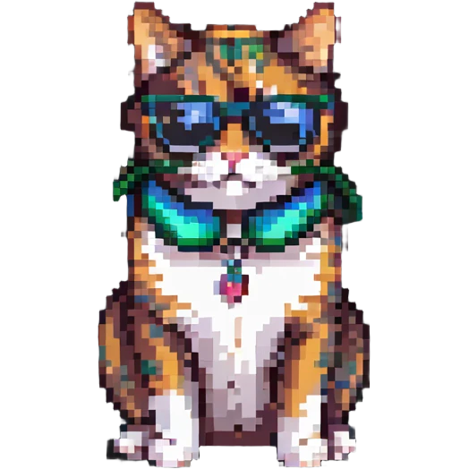 cat wearing sunglasses emoji