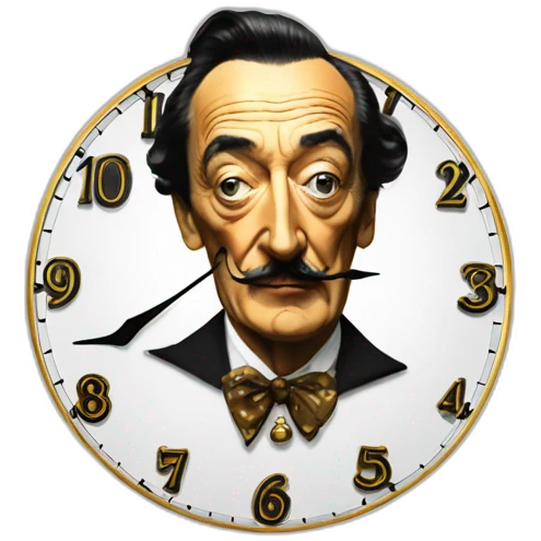 Salvador Dali’s clock emoji