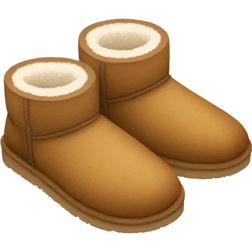 UGG slippers  emoji