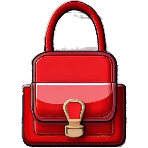 red purse emoji