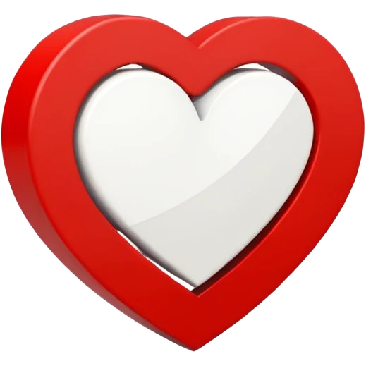 suprematism heart emoji