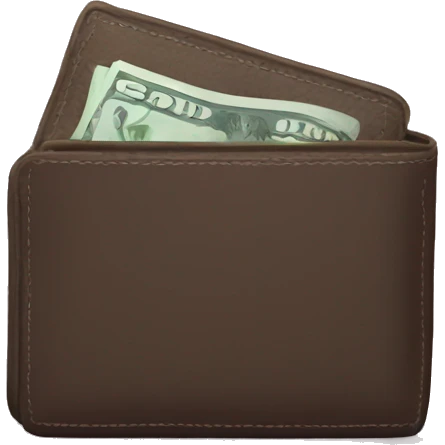 empty wallet emoji