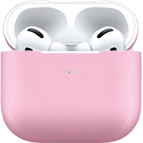 AirPods Pro pink emoji