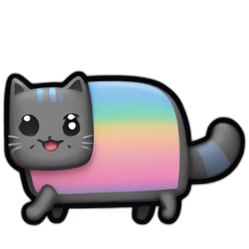 Nyan cat emoji