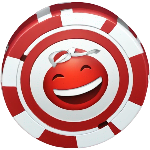 Casino chip emoji