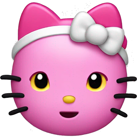 Hello kitty emoji
