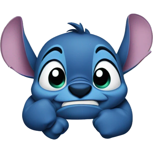 Stitch thump up emoji