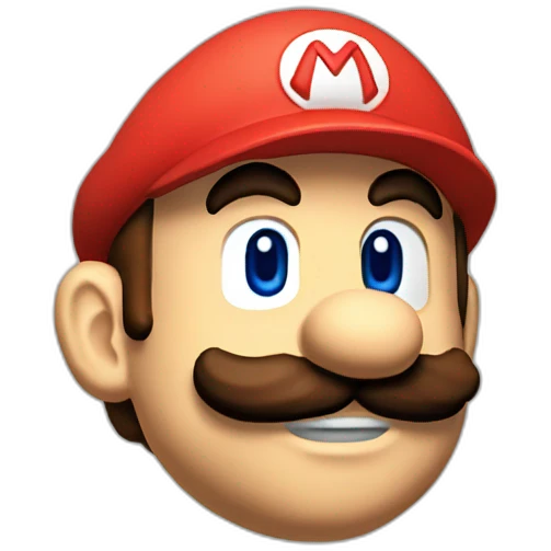 Mario 8bit emoji