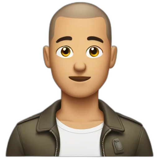 Buzz cut emoji