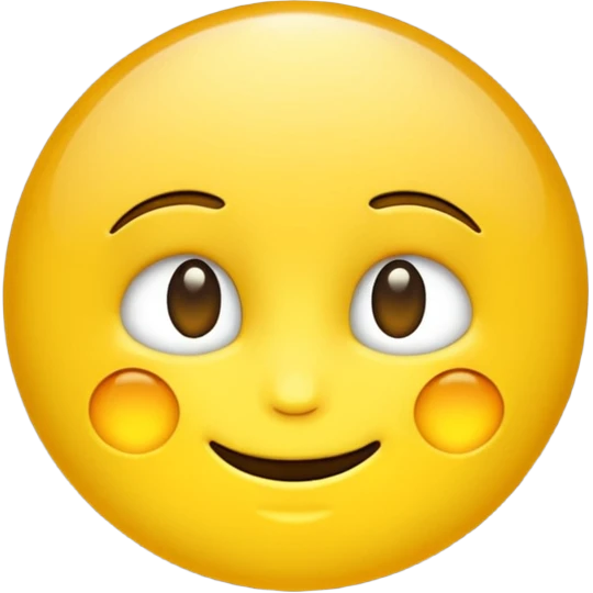 brilho amarelo emoji