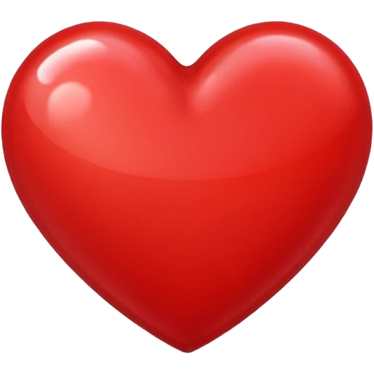 red heart emoji