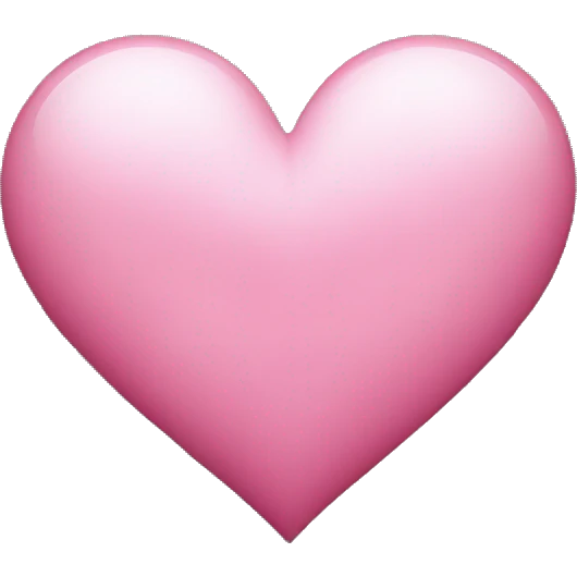 Pink heart  emoji