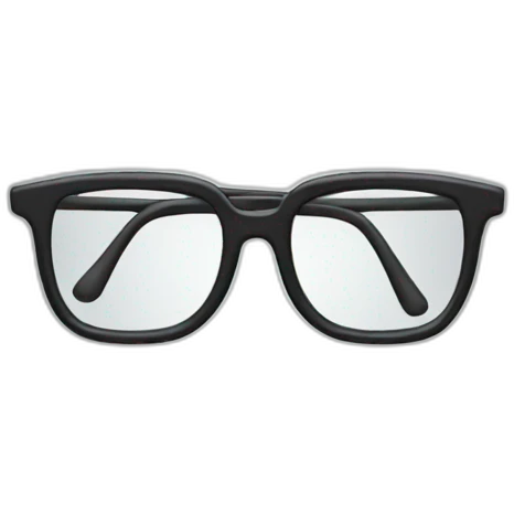 glasses emoji