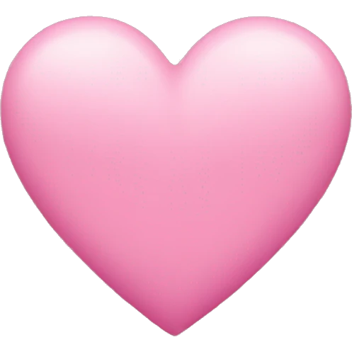 Pink heart emoji