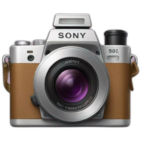 Caméra Sony emoji