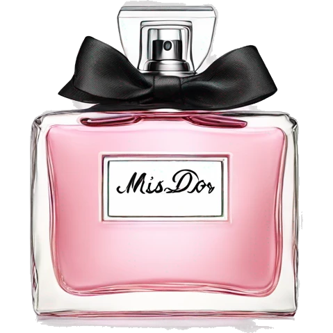 Miss Dior pefume  emoji