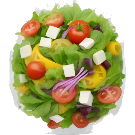 salad in platic bag emoji