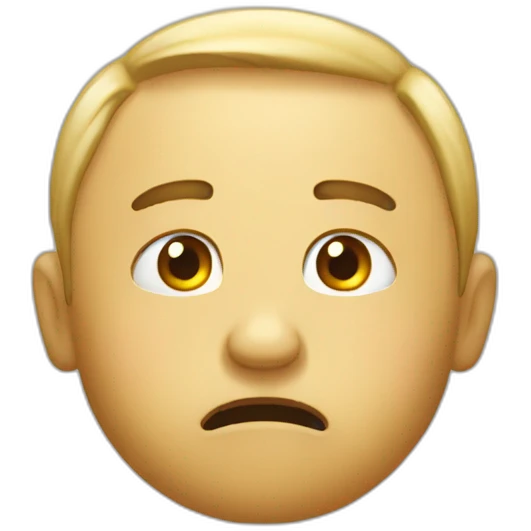 Emoji qui pleure emoji