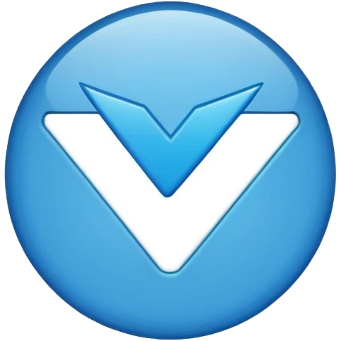 Tiktok mavi tiki emoji