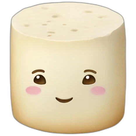 round tofu emoji