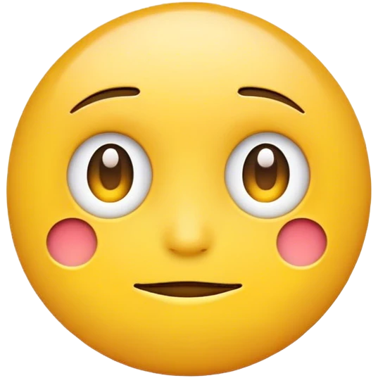 A yellow emoji face side eying  emoji