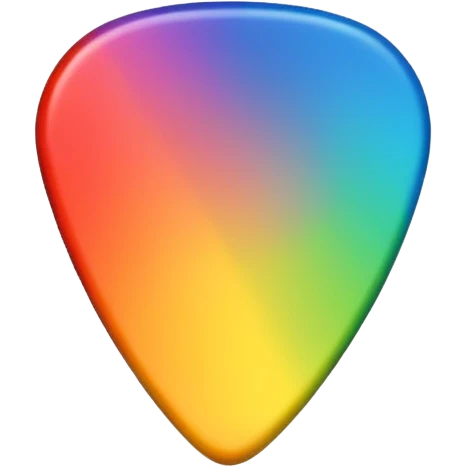 guitar pick emoji