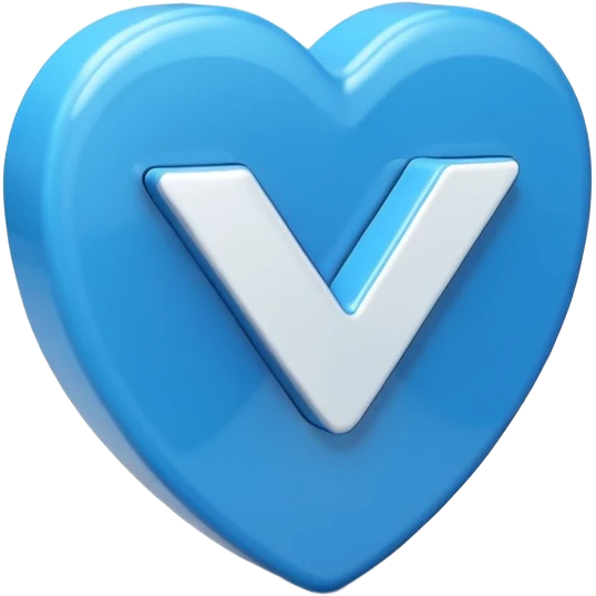 Blaues häckchen emoji