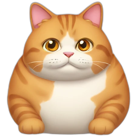 fat cat emoji