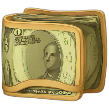 Louis Vuitton money emoji