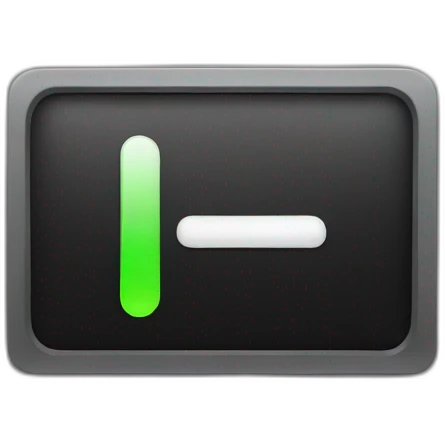 Black pause button emoji